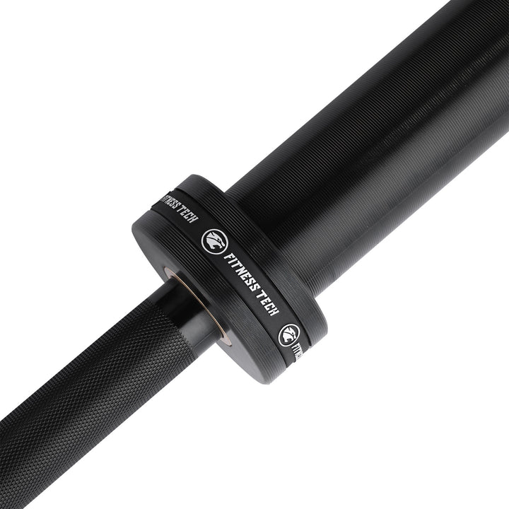 Barra Olímpica 2.2M * 50MM 8 Rodamientos Negro 454kg - Detalle 2