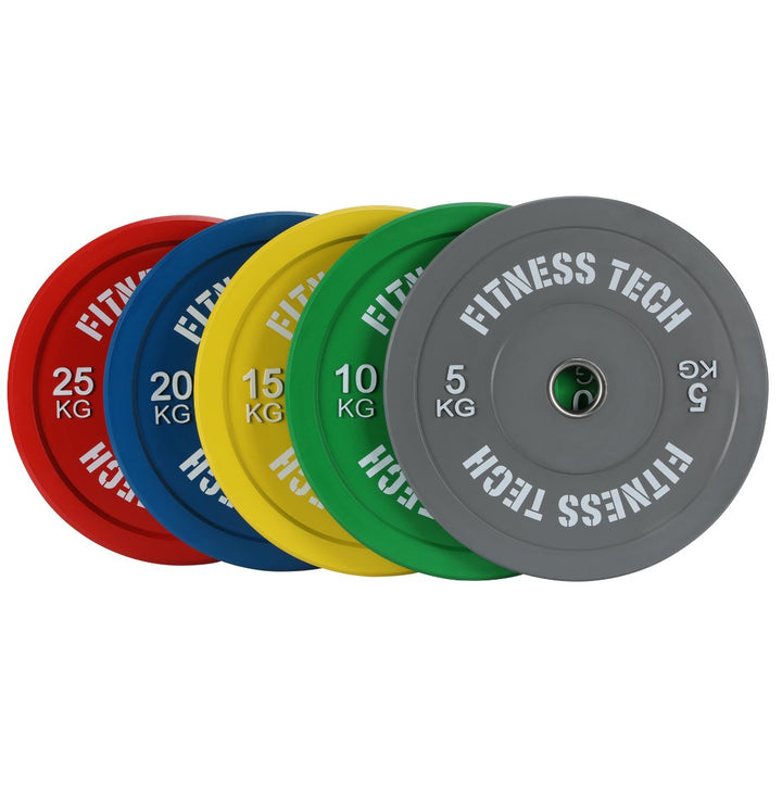 Disco Bumper Plate Alta Resistencia - Fitness Tech