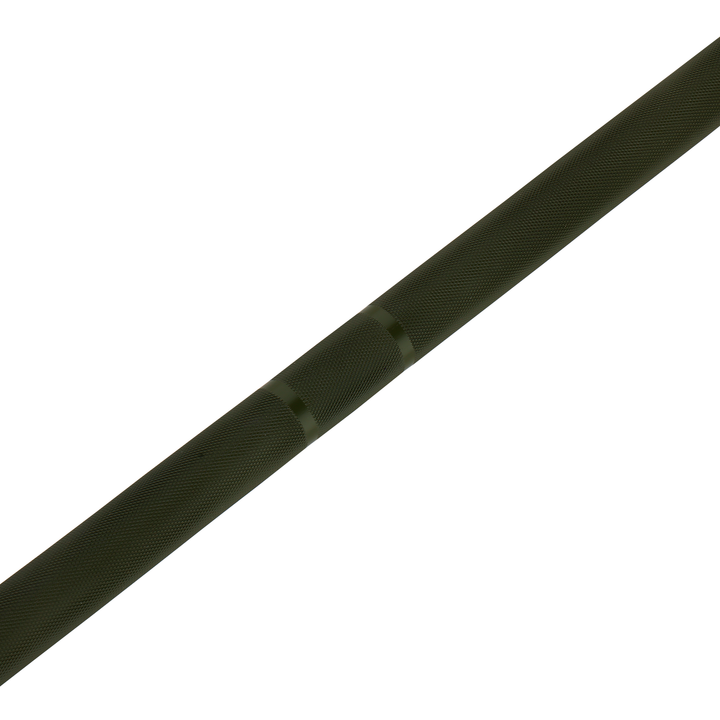Barra olímpica verde 220 cm x 50 mm 8 rodamientos