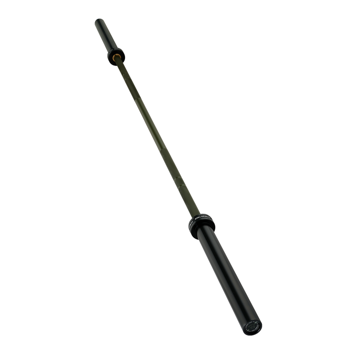 Barra olímpica verde 220 cm x 50 mm 8 rodamientos