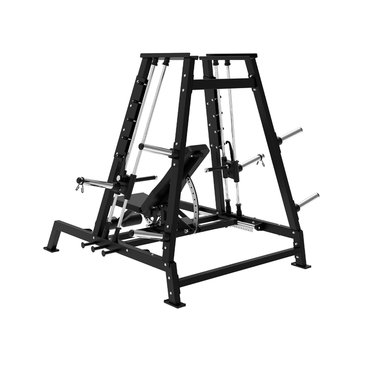 Máquina de palanca / Press de Banca tumbado - Press Militar