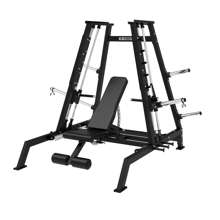 Máquina de palanca / Press de Banca tumbado - Press Militar