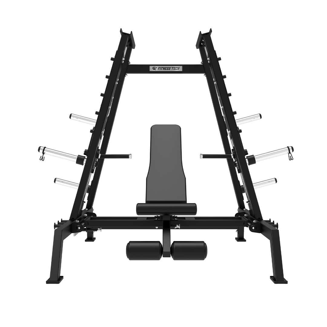 Máquina de palanca / Press de Banca tumbado - Press Militar