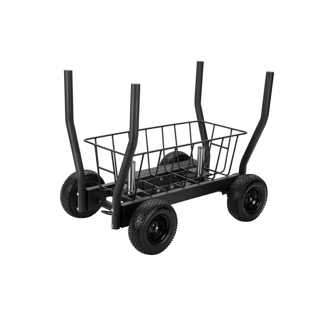 Trineo arrastre con resistencia magnetica y ruedas