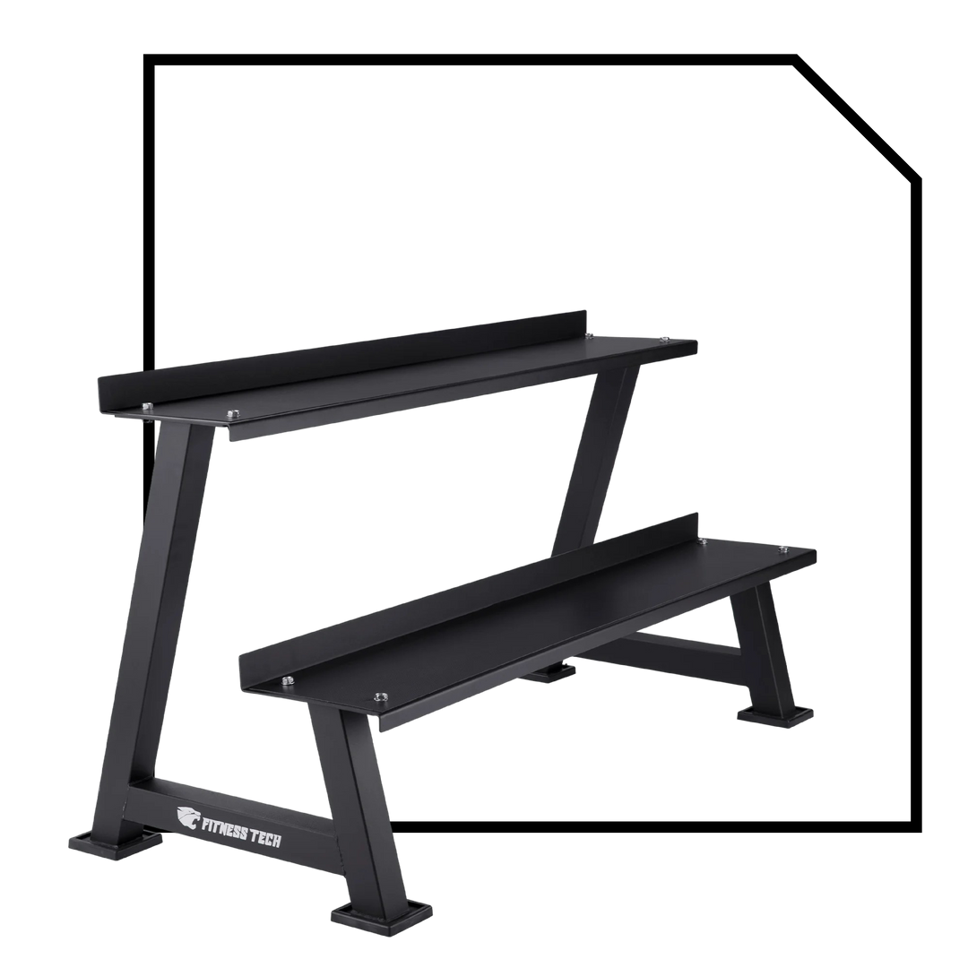 ESTANTES PARA EL ALMACENAMIENTO DE MANCUERNAS, KETTLEBELL, DISCOS Y BARRAS