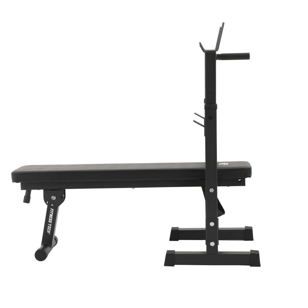Banco Multifunción para Press Banca Reclinable y Plegable (FT-28162) - Lateral derecha