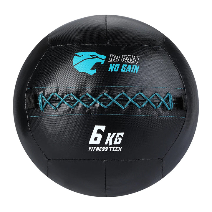 Zestaw 5 Wall Balls (3–14 kg) + Stojak