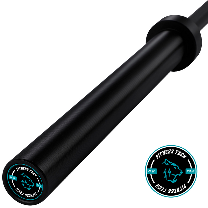 Gryf olimpijski 2,2M * 50MM 4 łożyska Czarny 454kg