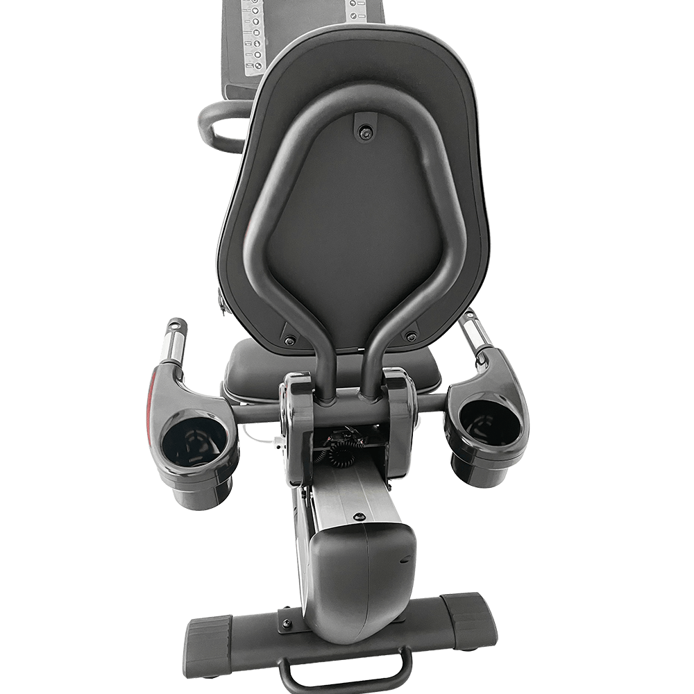 Bicicleta estática reclinada I-10 parte trasera asiento