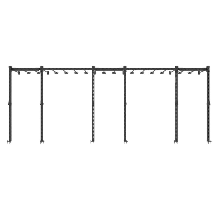 Rig Funcional de Pared con Monkey Bars (3 Puestos) - Frontal
