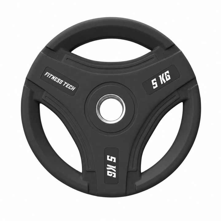 Discos de Peso Triple Agarre Premium 50mm - 5 kg (Frontal)