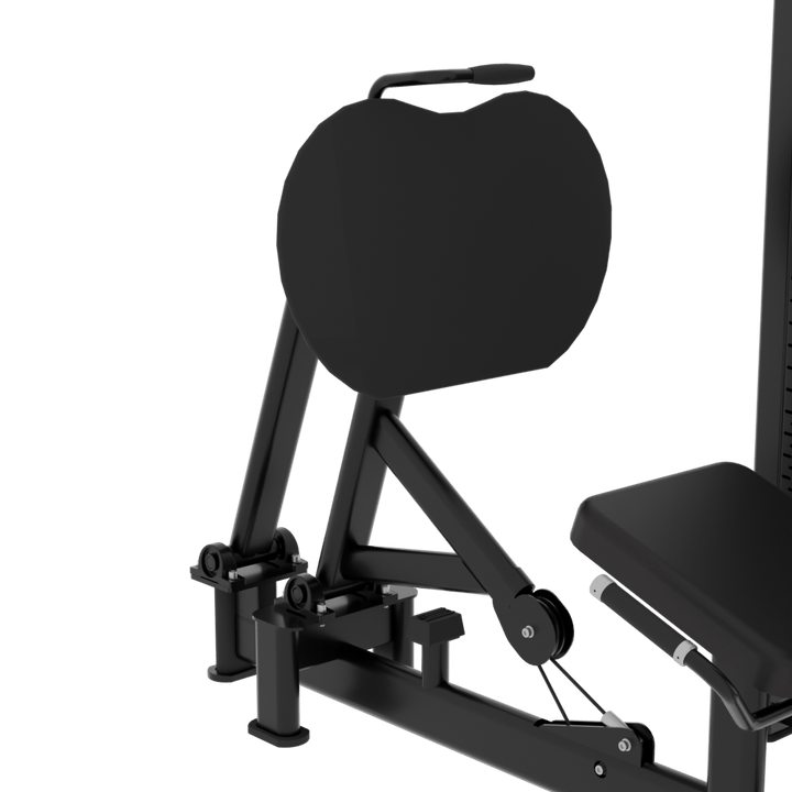 Máquina selectorizada | Prensa horizontal de pierna plancha