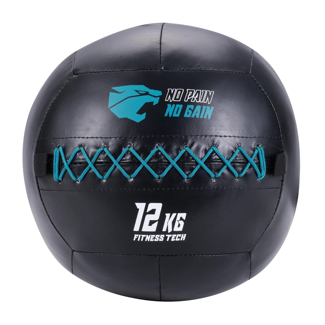 Zestaw 5 Wall Balls (3–14 kg) + Stojak