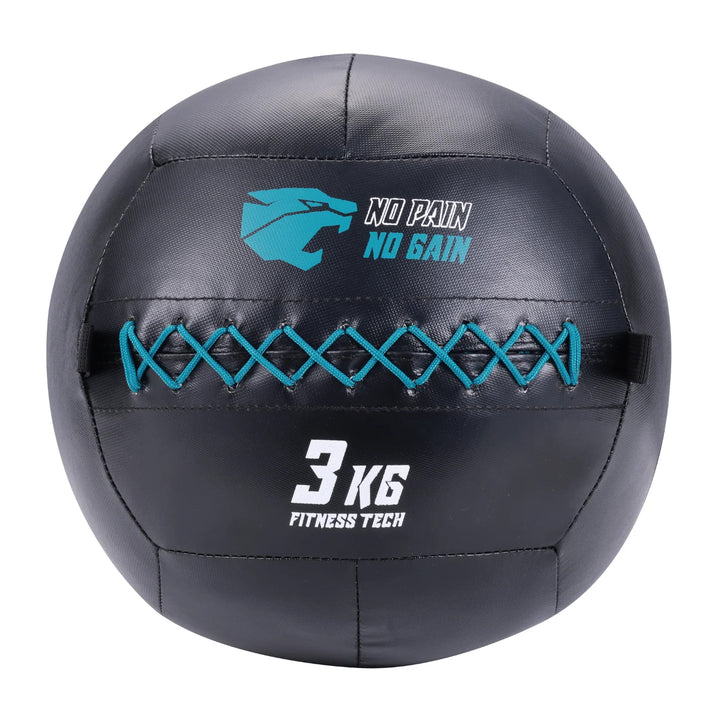Zestaw 5 Wall Balls (3–14 kg) + Stojak
