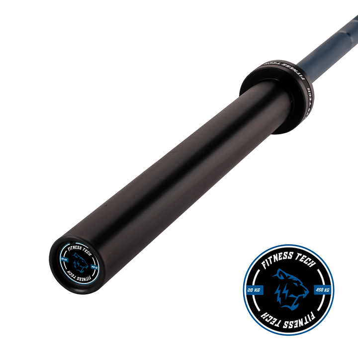 Barra olímpica Azul 220 cm x 50 mm 8 rodamientos