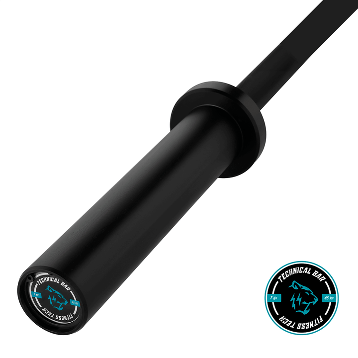 Barra de técnica black 1.8m*50mm 2 rodamientos 45Kg