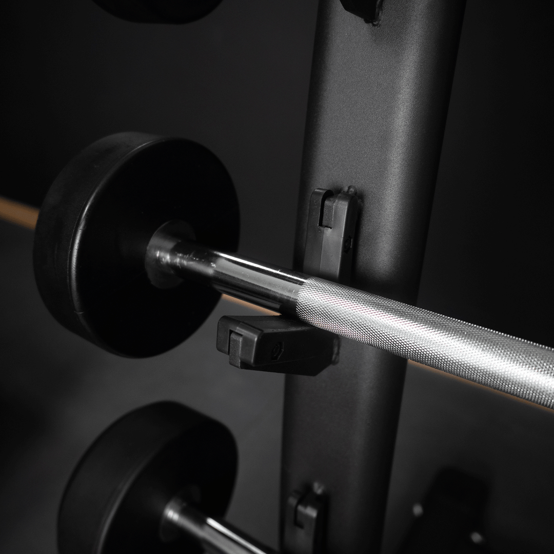 Set de Barras Montadas rectas con Rack | De 10 a 30 kg