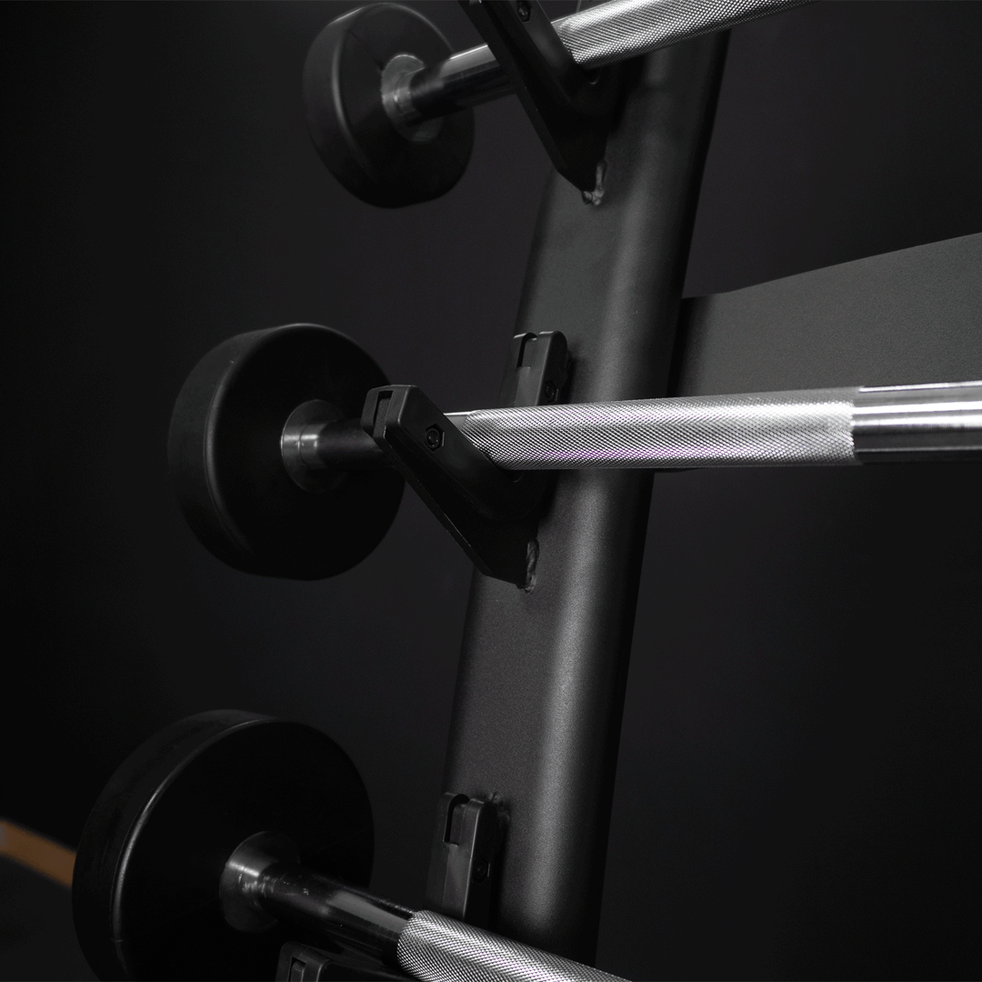 Set de Barras Montadas rectas con Rack | De 10 a 30 kg