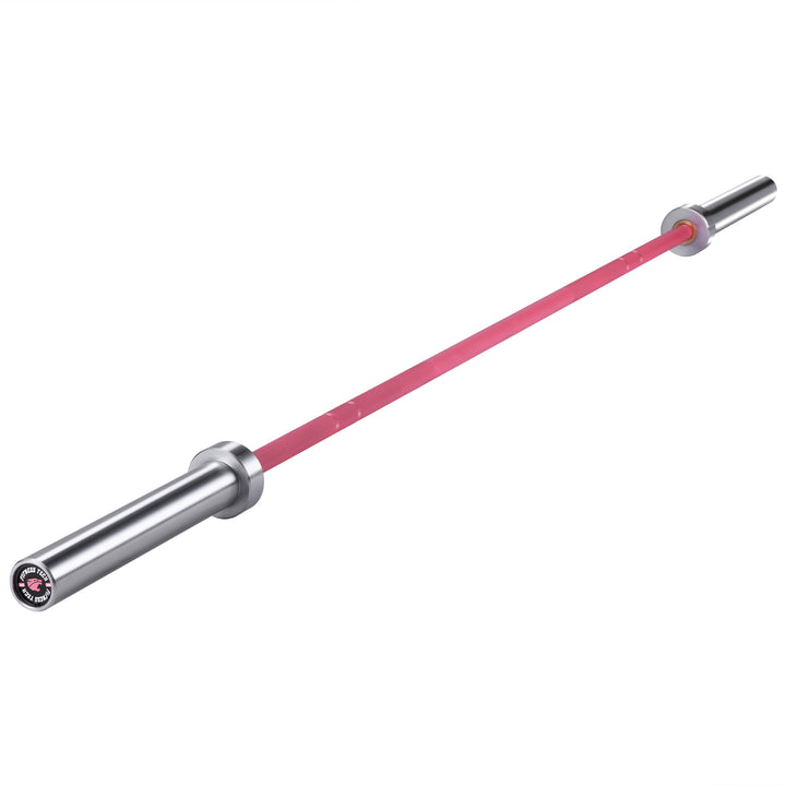 Barra Olímpica Rosa 2m * 50mm 4 rodamientos 340kg - Fitness Tech