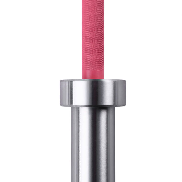 Barra Olímpica Rosa 2m * 50mm 4 rodamientos 340kg - Fitness Tech