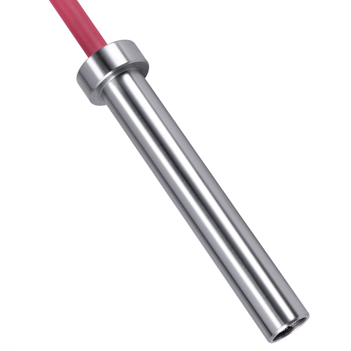 Barra Olímpica Rosa 2m * 50mm 4 rodamientos 340kg - Fitness Tech