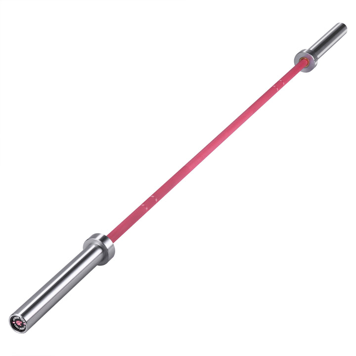 Barra Olímpica Rosa 2m * 50mm 4 rodamientos 340kg - Fitness Tech