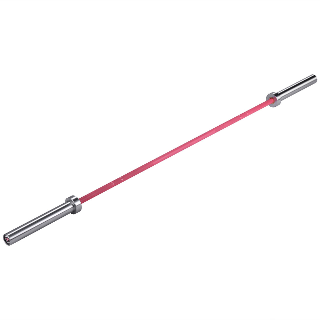 Barra Olímpica Rosa 2m * 50mm 4 rodamientos 340kg - Fitness Tech