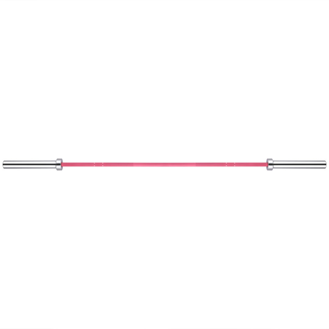 Barra Olímpica Rosa 2m * 50mm 4 rodamientos 340kg - Fitness Tech