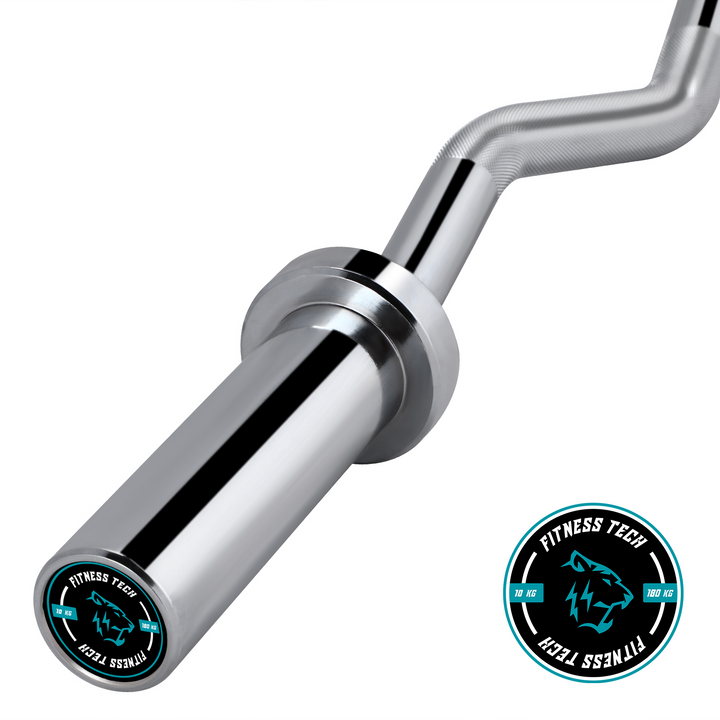 Barra Super Curl Acero 1,2 m * 50 mm 400 funtów / 181 kg maks.