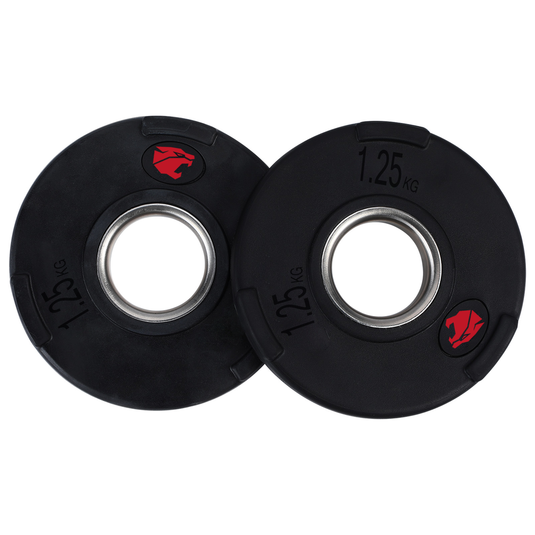 Zestaw krążków gumowych 105kg 3 uchwyty 50mm Professional
