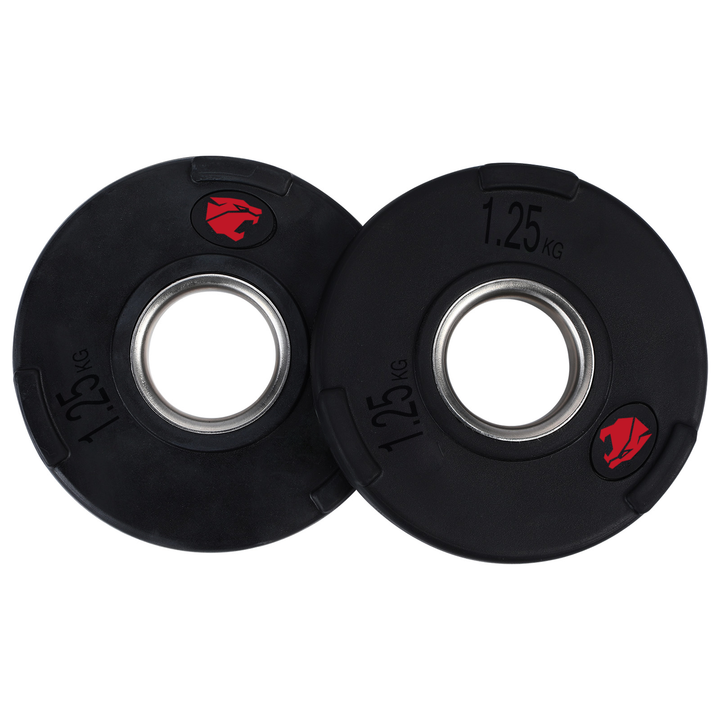 Zestaw krążków gumowych 105kg 3 uchwyty 50mm Professional
