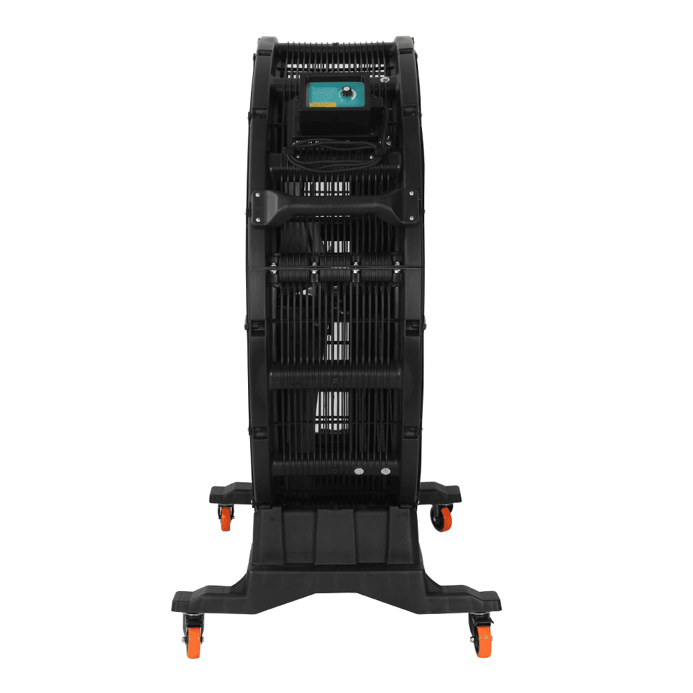 Ventilador Industrial de Pie para Gimnasio - Lateral