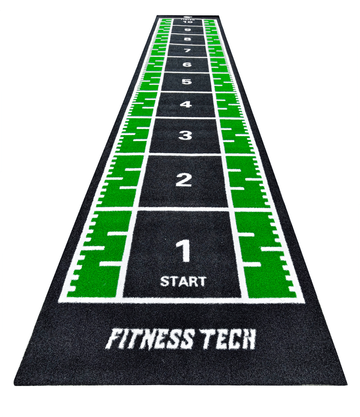 Pista de sprint de césped artificial
