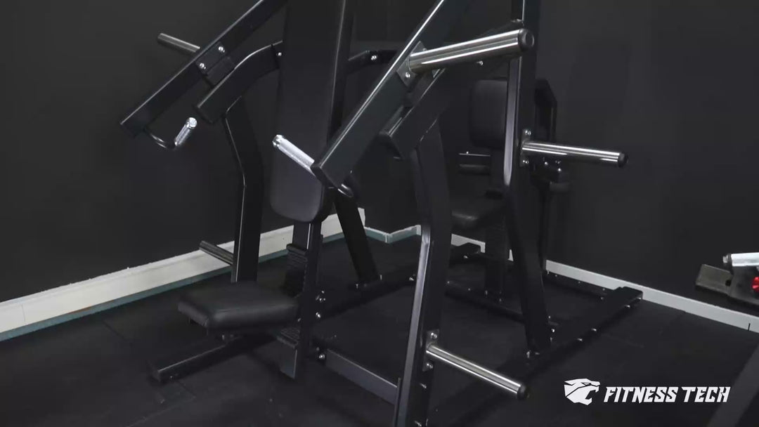 Dual lever machine / inclined chest press and isolateral lat pulldown