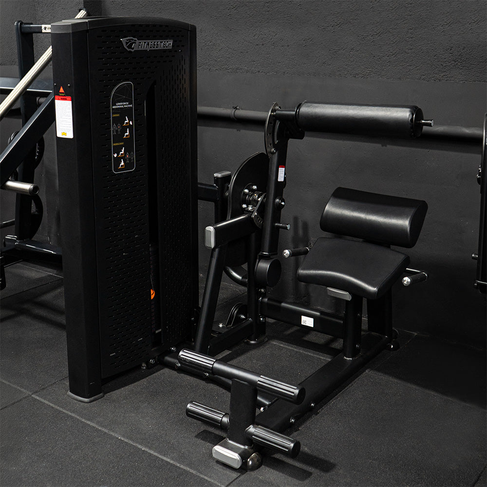 Crunch Abdominal y Extensión de Espalda | Máquina selectorizada dual - Pro Series