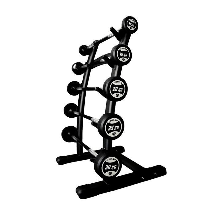 Set of Straight Mounted Bars with Rack
