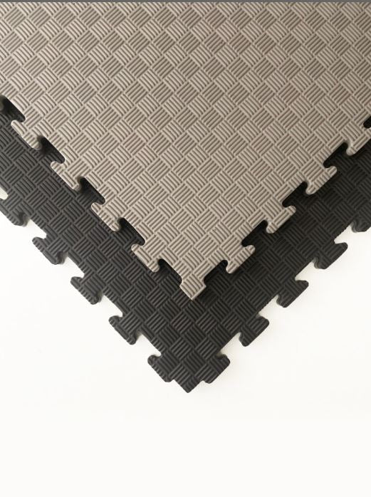Tatami Profesional Puzzle 100x100x4 cm Negro y Gris